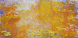 Water Canvas Paintings - The Water-Lily Pond 2